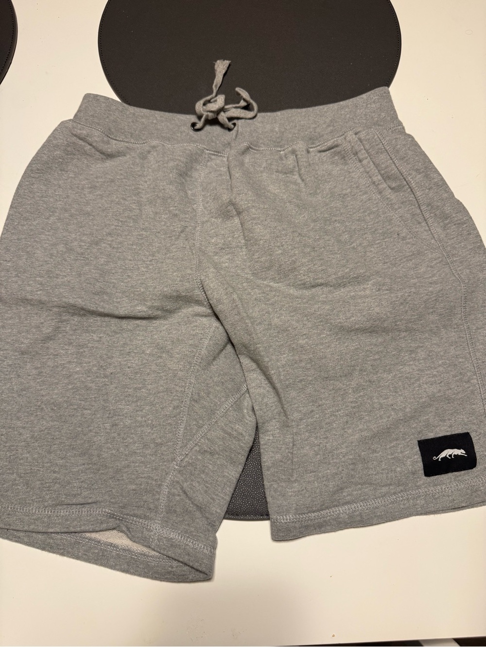 Grove XXIII Men's Foreign Rider Gray Pull-On Sweat Shorts